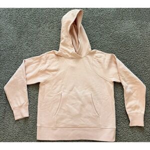 Lululemon Women's Loungeful Hoodie Peach Satin Size 6